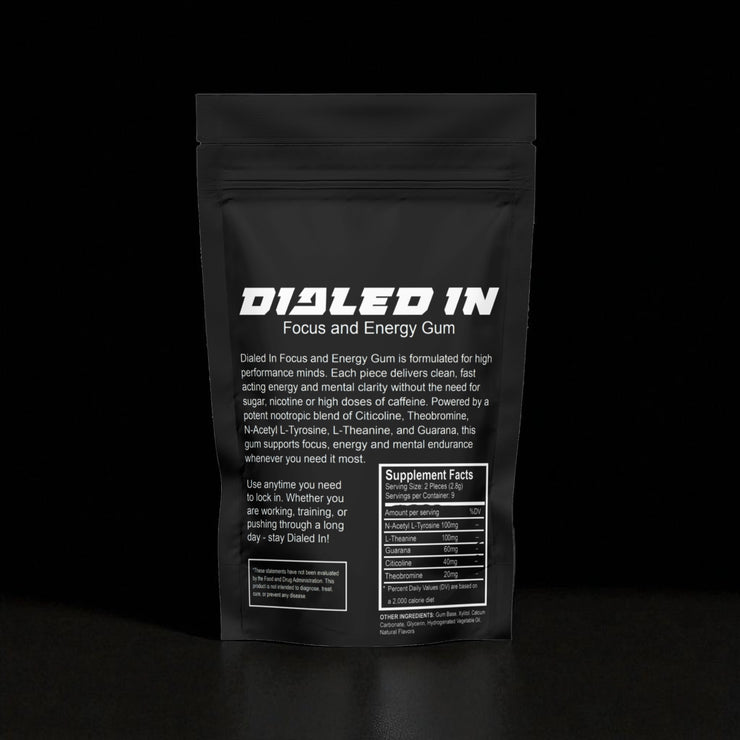 Nootropic Focus and Energy Gum