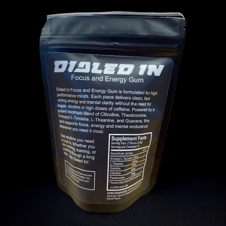 Nootropic Focus and Energy Gum