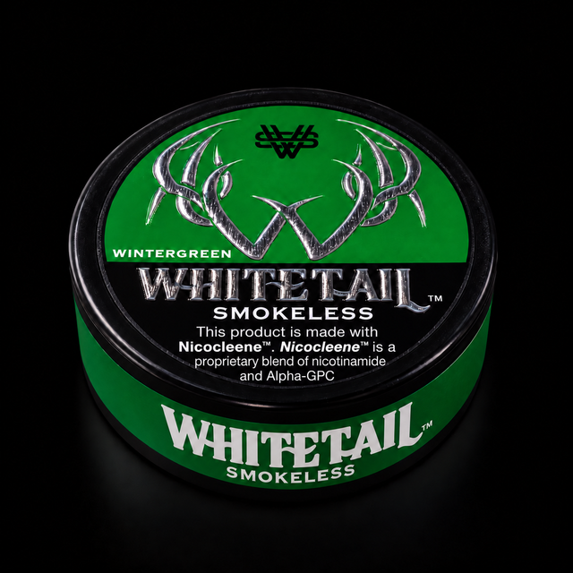 Whitetail Smokeless Zero Wintergreen can