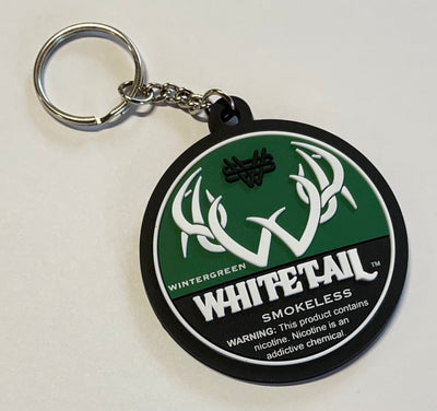 3D rubber keychain - large