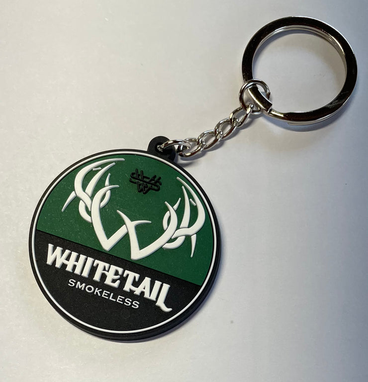 3D rubber keychain - small