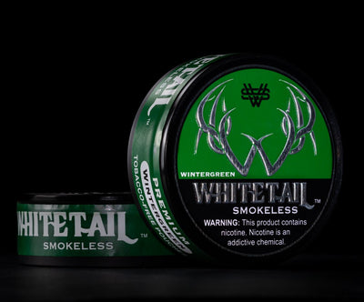 Wintergreen (mint leaf) Herbal Chew Dip Whitetail Smokeless